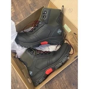 Muck Boots Apex Lace Up Hunting Boots Neoprene/Rubber Men's Sz 8